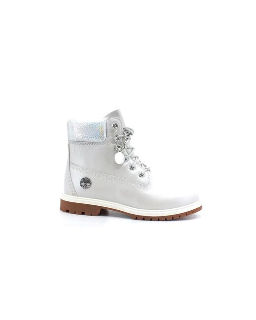 Timberland Lace-Up Laarzen in het White