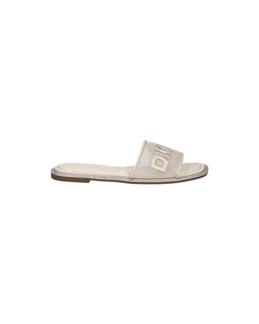 Sliders DKNY de color White