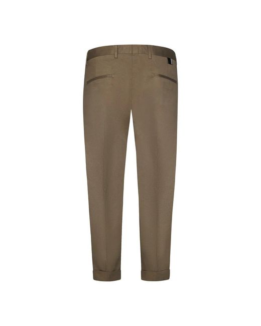 Low Brand Gray Slim-Fit Trousers for men