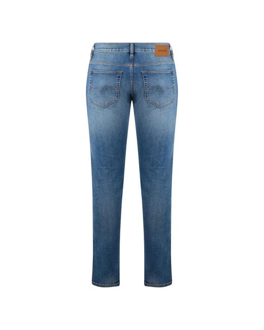 DIESEL Blue Slim-Fit Jeans for men