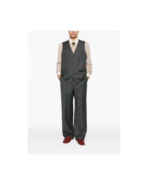 Reveres 1949 Gray Waistcoats for men