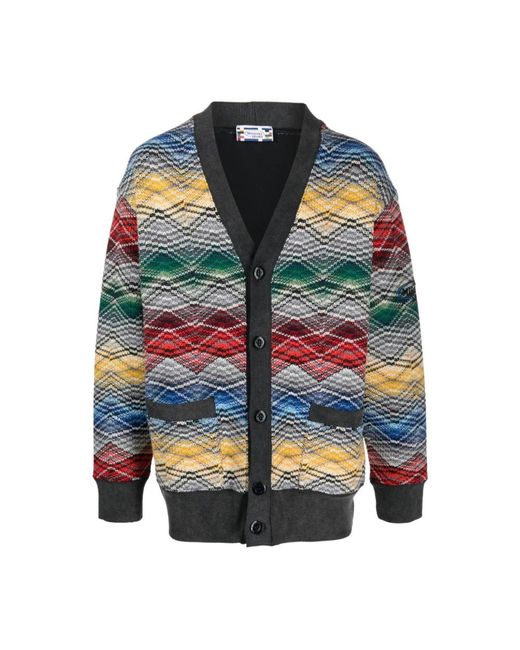 Cardigans Missoni de hombre de color Blue