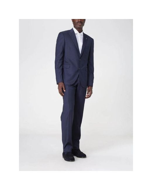 Single Breasted Suits Tagliatore de hombre de color Blue