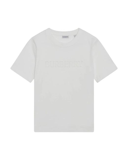 T-Shirts Burberry de color White