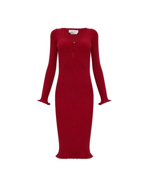Blumarine Red Midi Dresses