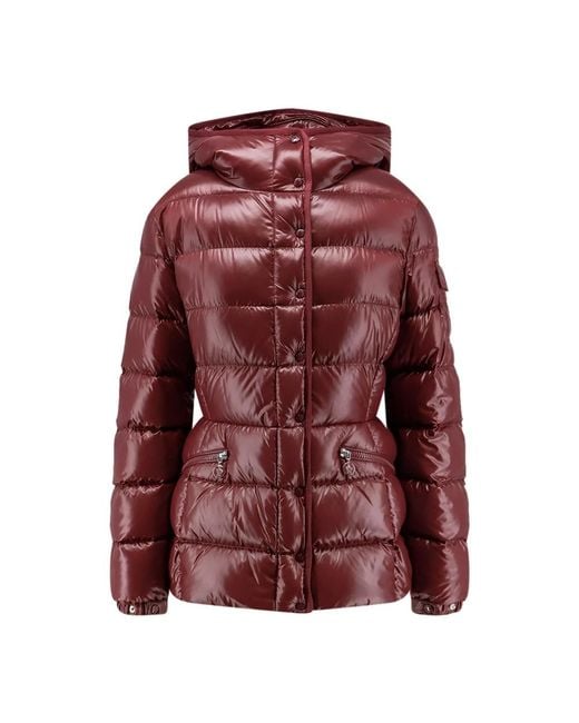 Moncler Barante Korte Donsjas in het Red