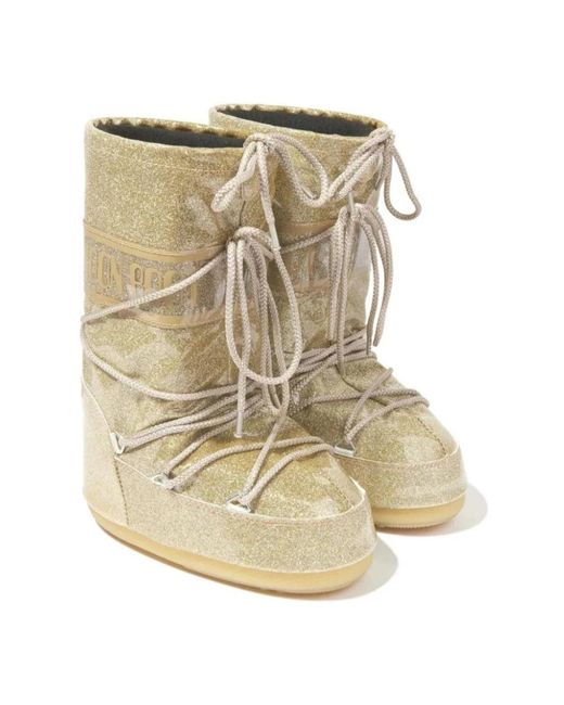 Moon Boot Natural Winter Boots