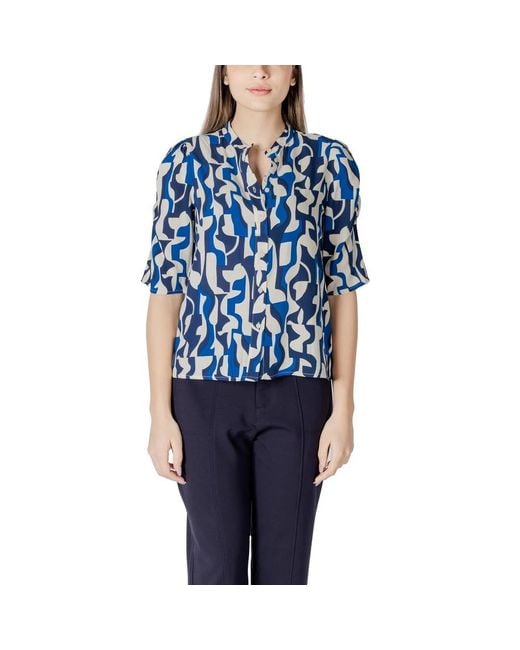 Ichi Blue Blouses