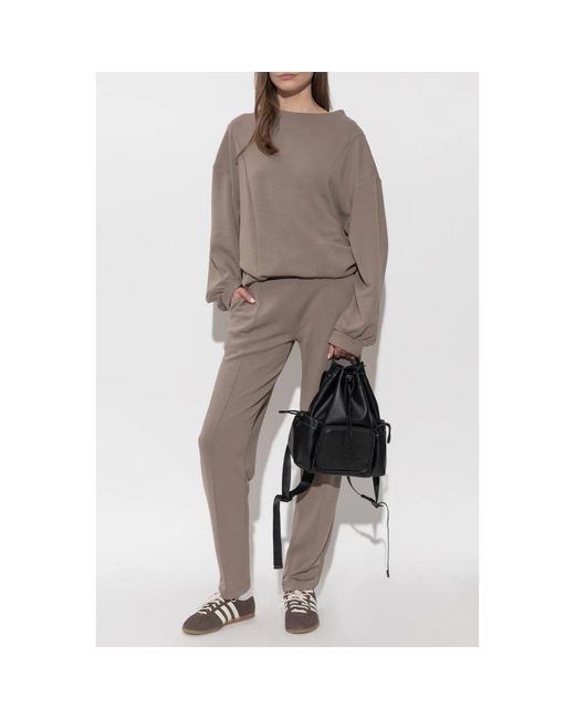 EA7 Trainingsset: Sweatshirt En Broek in het Gray