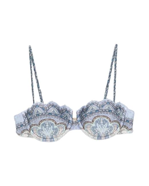 Zimmermann Blue Bikinis