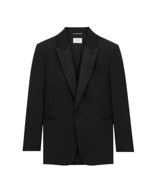 Saint Laurent Black Blazers for men