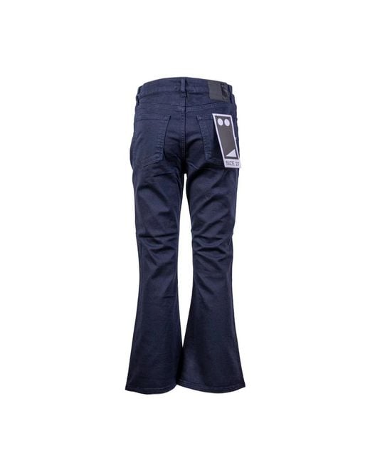 Mauro Grifoni Blue Flared Jeans