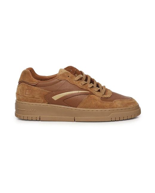 Date Brown Sneakers for men
