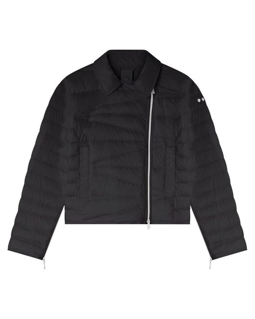 Add Black Daunen bikerjacke