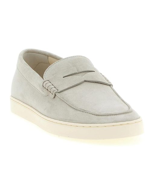 Brunello Cucinelli White Loafers for men