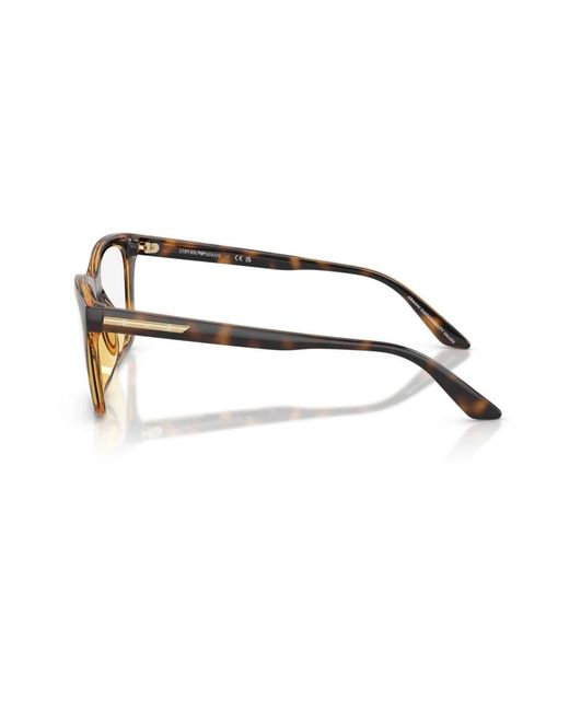 Emporio Armani Brown Glasses