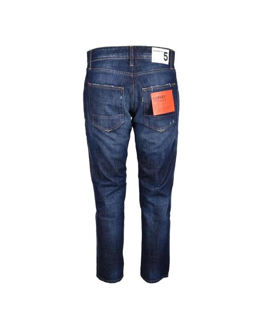 Department 5 Blue Slim-Fit Jeans for men