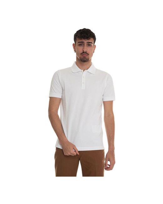 Fay Polo Shirts in het White voor heren