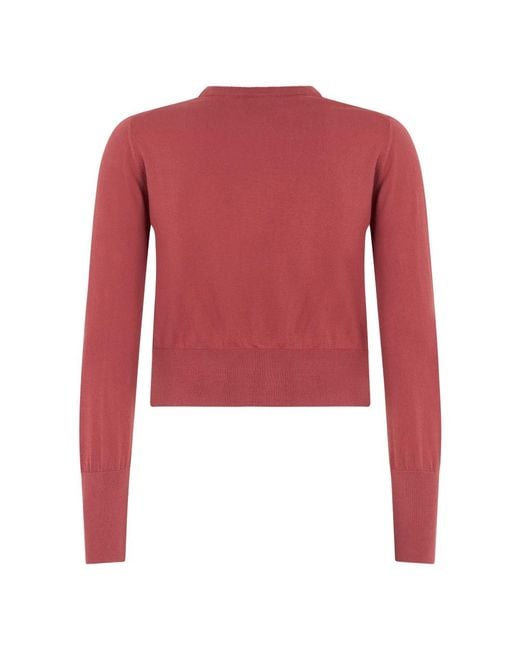 Cardigans Alpha Studio de color Red