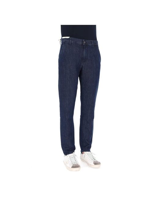 PT Torino Blue Loose-Fit Jeans for men