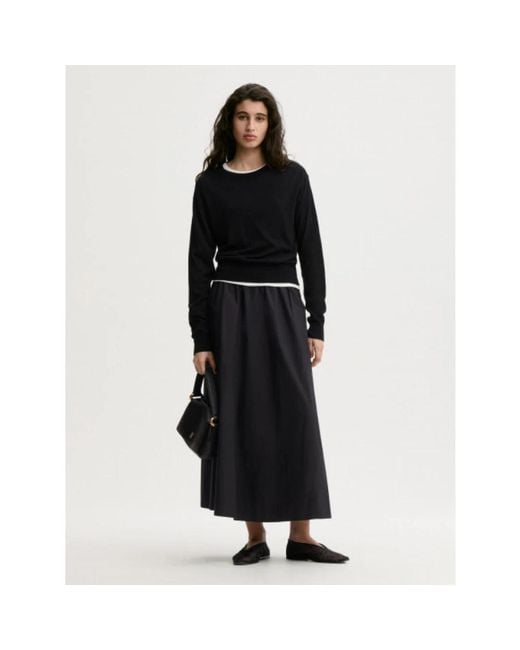By Malene Birger Blue Midi Skirts