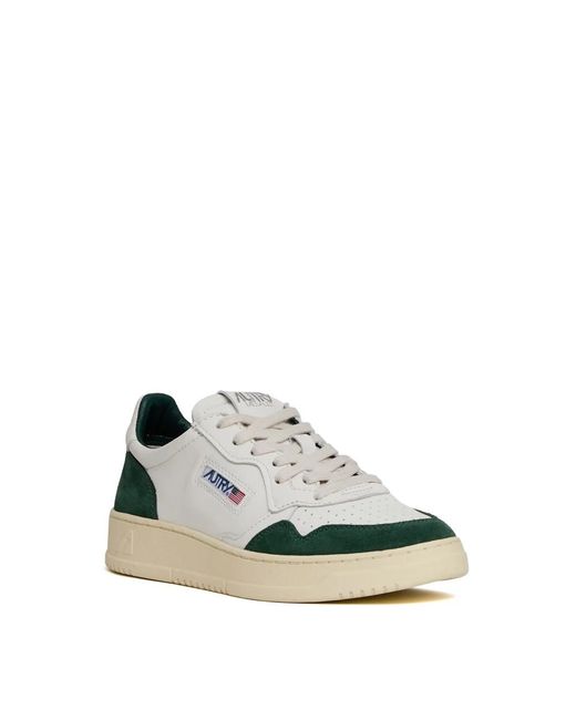 Autry Green Medalist Low Sneakers for men