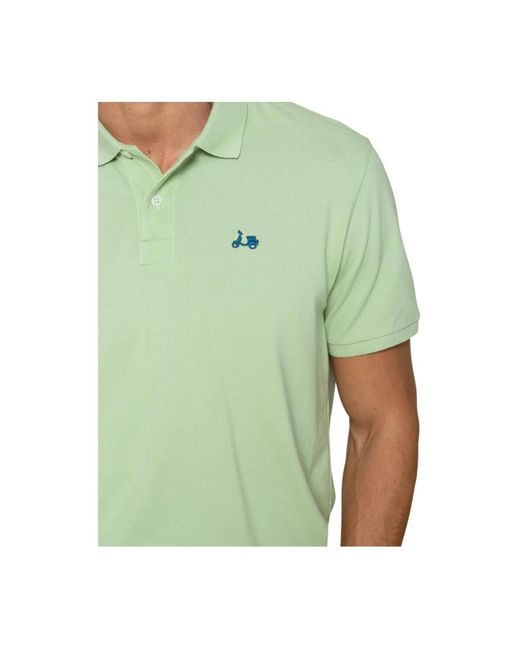 Scotta Green Polo Shirts for men
