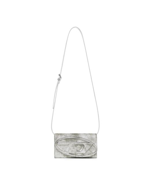 DIESEL White Cross Body Bags