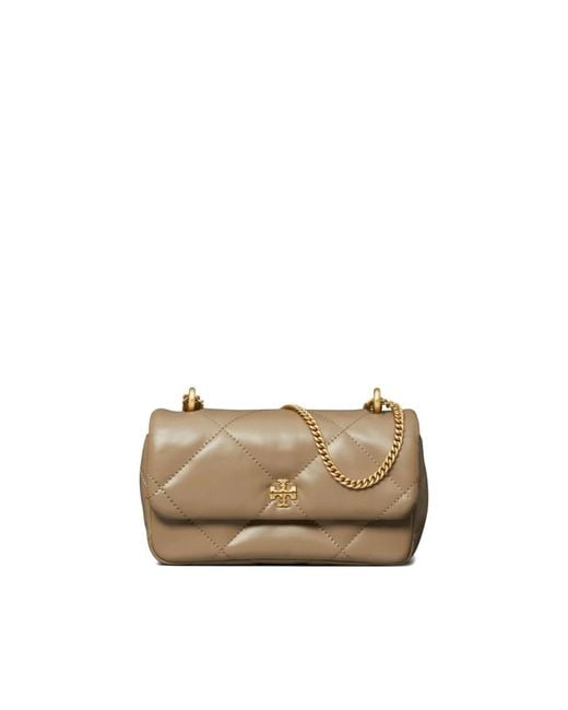 Tory Burch Natural Shoulder Bags