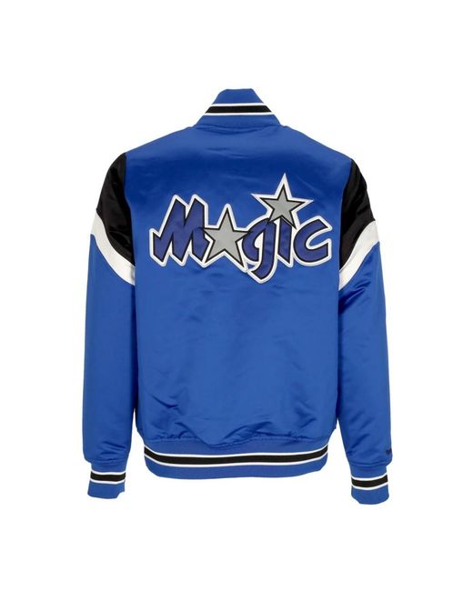 Bomber Jackets di Mitchell & Ness in Blue da Uomo