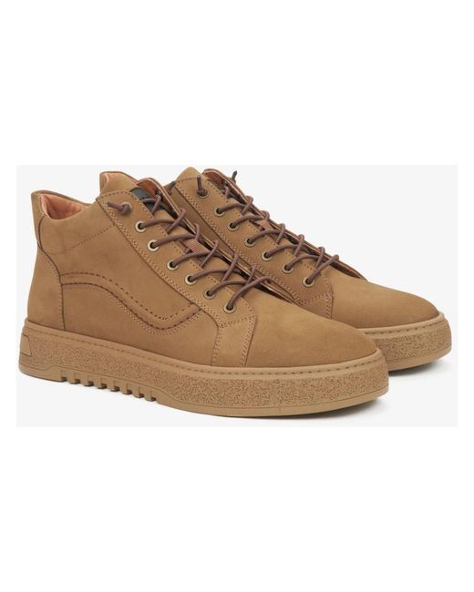 ESTRO Brown Sneakers for men