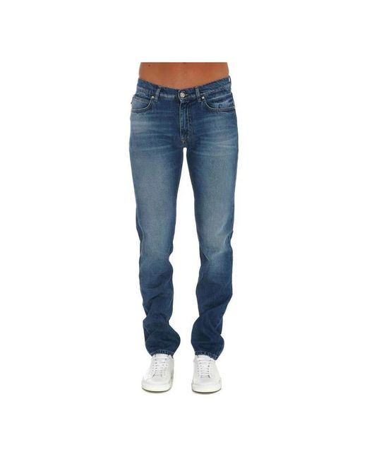 Versace Blue Slim-Fit Jeans for men