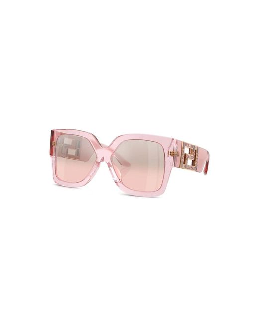 Versace Pink Rosa sonnenbrille mit original-etui,sunglasses,schwarze sonnenbrille mit original-etui