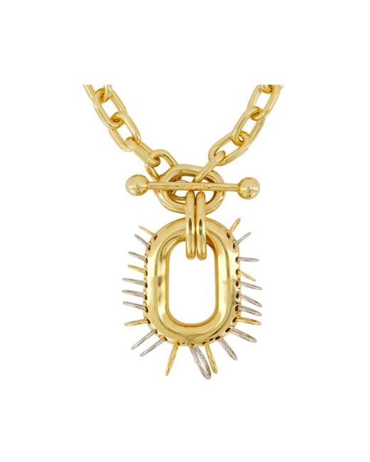 Necklaces di Rabanne in Metallic