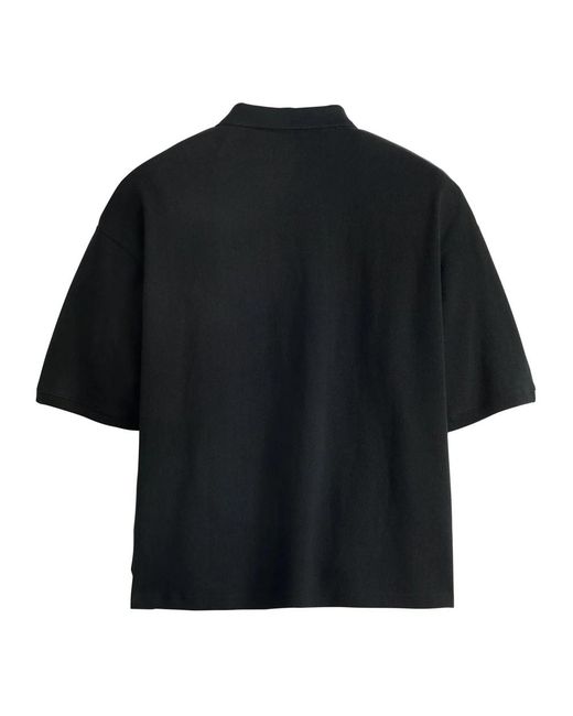 Levi's Cropped Polo in het Black voor heren