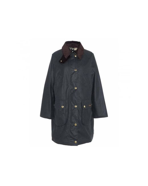 Barbour Blue Lange beadnell wachs jacke - sage