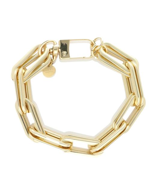 BONNIE STUDIOS Metallic Klobige Gliederkette Armband