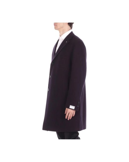 Tagliatore Single-Breasted Coats in het Blue voor heren
