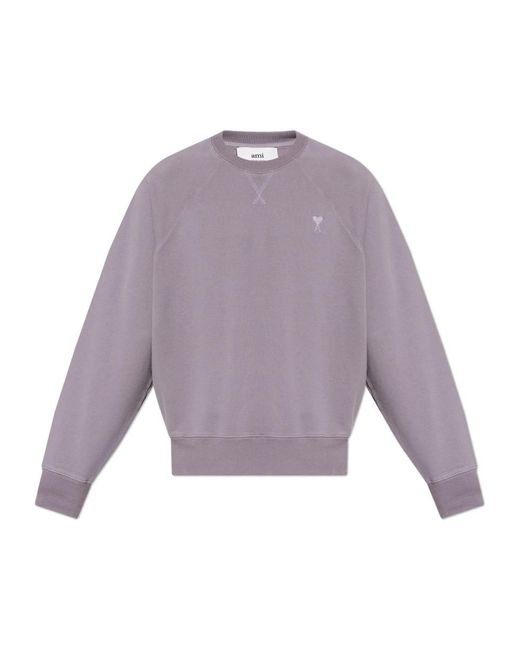 AMI Purple Sweatshirts for men