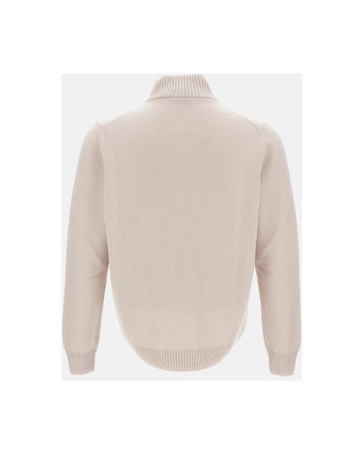 Gran Sasso White Turtlenecks for men