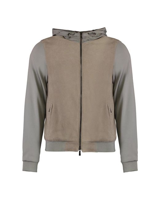 Moorer Gray Winter Jackets for men