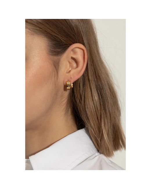 Earrings di Kate Spade in Metallic