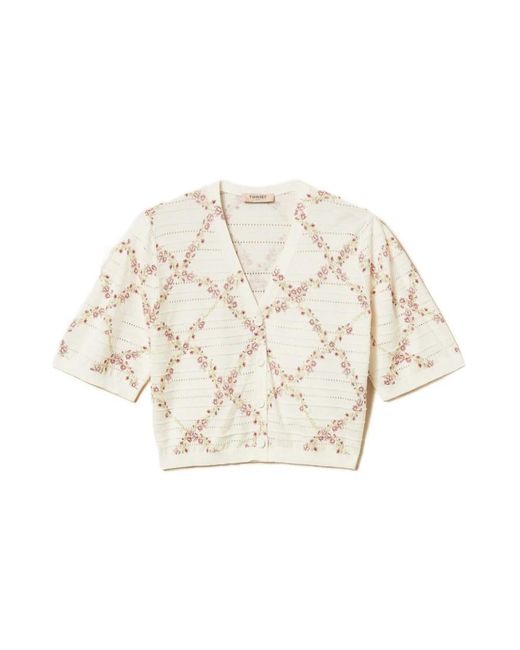 Twinset Cardigans in het Natural