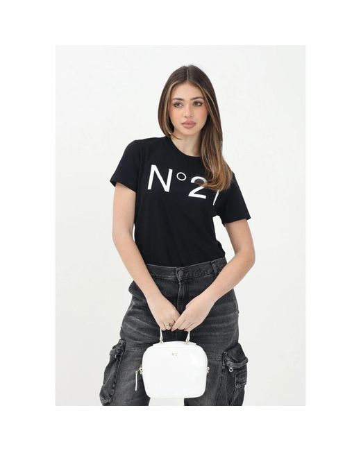 N°21 T-Shirts in het Black
