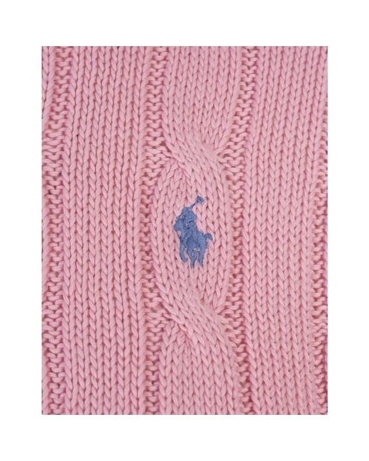 Ralph Lauren Pink Round-neck knitwear