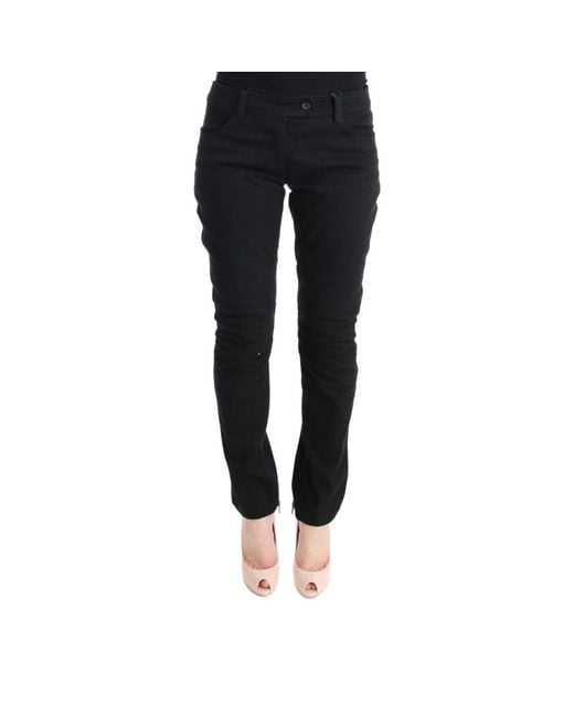 Ermanno Scervino Black Slim Fit Jeans