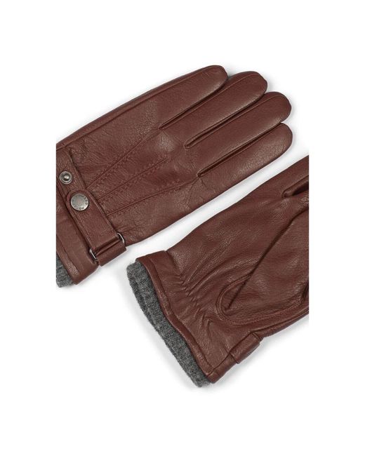 Howard London Lederhandschuhe Im Klassischen Stil in Brown für Herren