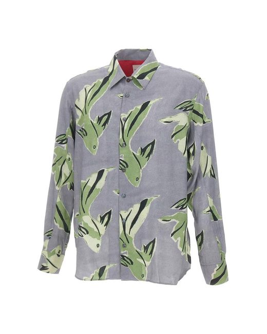Paul Smith Gray Casual Shirts for men