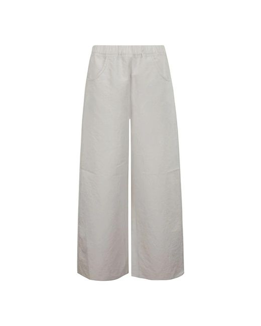 Sofie D'Hoore Gray Wide Trousers
