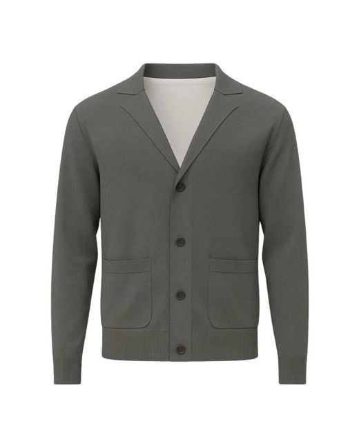 Cardigans di Paolo Pecora in Gray da Uomo